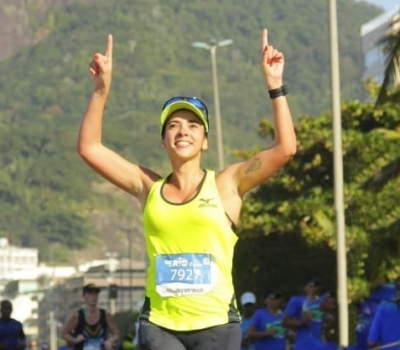 Thaís Barros: “Amo correr e me sinto ótima após uma corrida!”